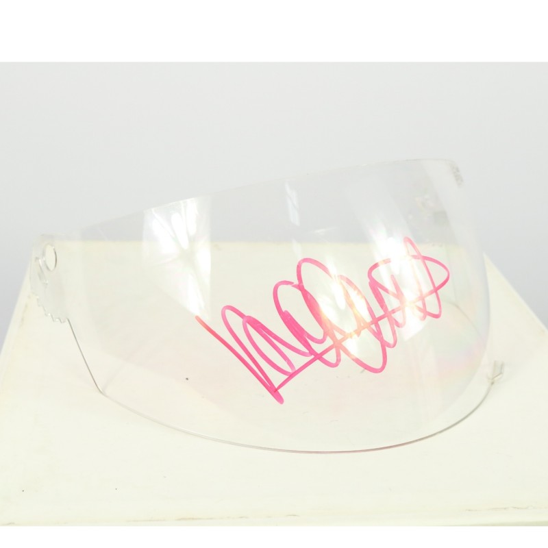 Visor Signed by Valentino Rossi
