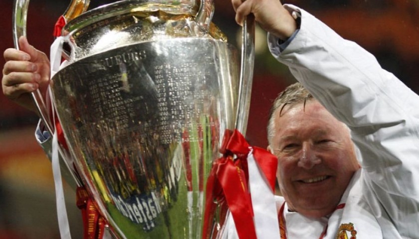 Alex Ferguson's Manchester United 2008 Champions League Signed Shirt