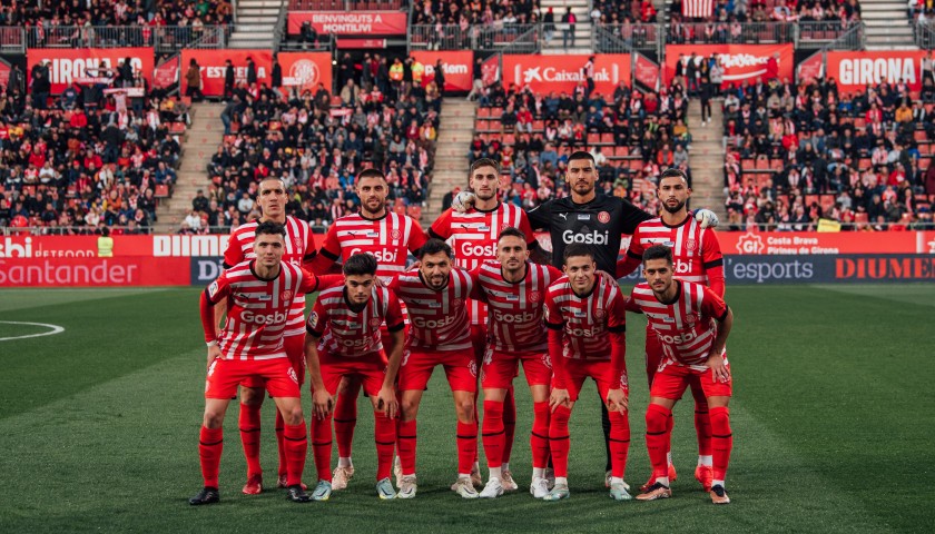 Biel Farrés' Girona FC 22/23 Signed Match Worn Shirt
