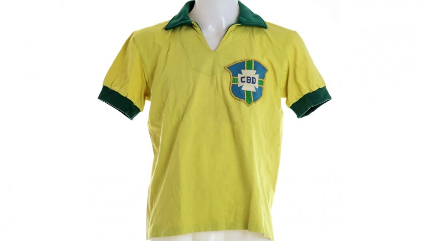 Maglia gara Pele Brasile, 1962/69 - CharityStars