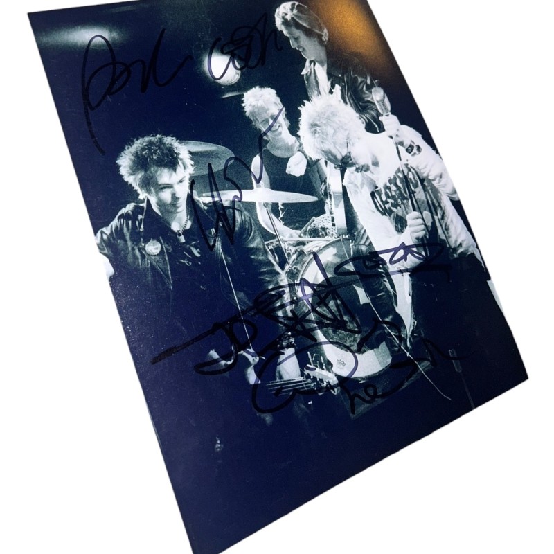 Sex Pistols Signed Photograph