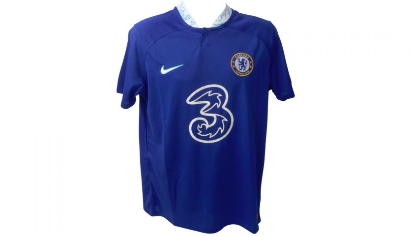 Hudson-Odoi's Official Chelsea Signed Shirt, 2022/23