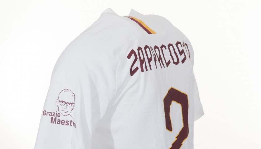 Zappacosta's Match-Issued Shirt, Roma-Parma 19/20 - "Grazie Maestro"