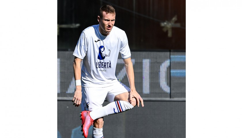 Jankto's Worn T-Shirt, Sampdoria-Hellas Verona, Special #8march