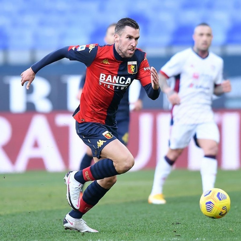 Strootman's Genoa Signed Match Shirt, 2020/21 
