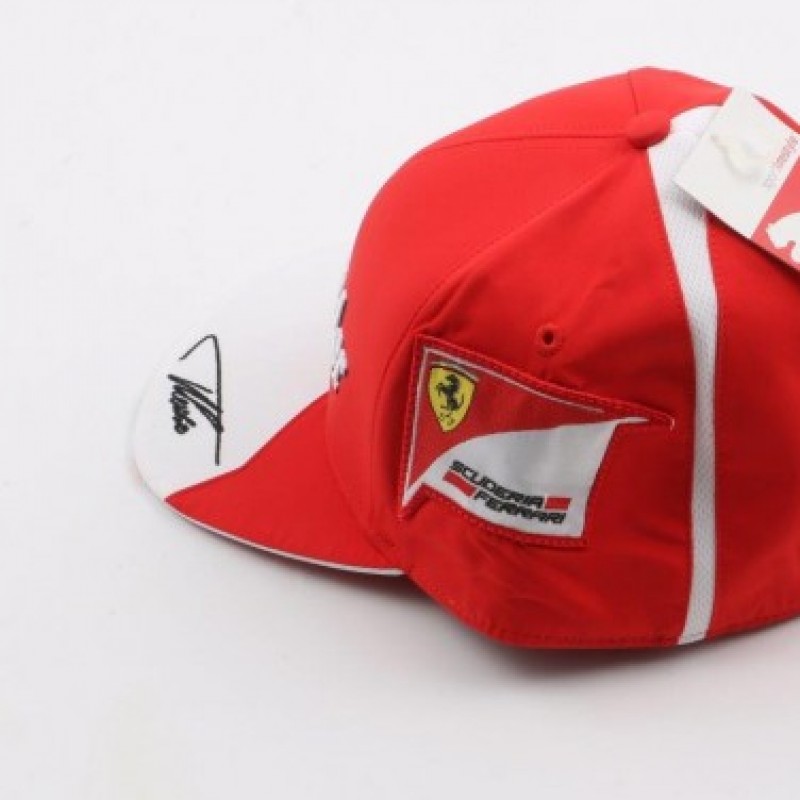 Official Ferrari cap with Alonso signature