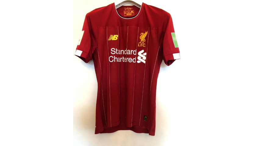 Salah's Match Shirt, Monterrey-Liverpool 2019