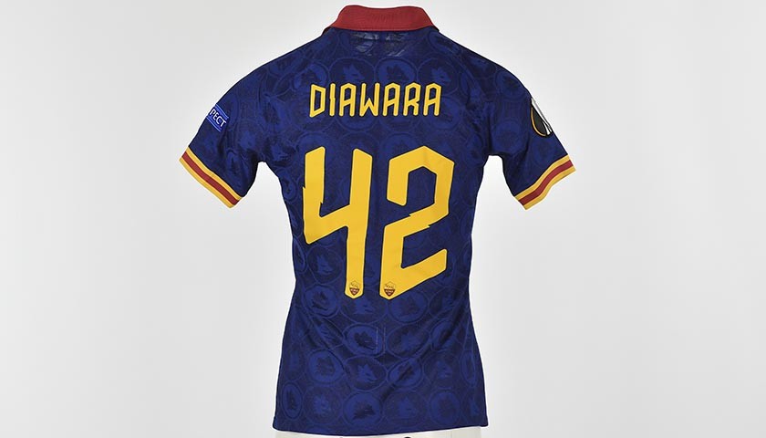 Diawara's Worn Shirt, Wolfsberger-Roma 19/20