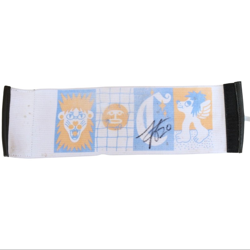 Fascia capitano Pohjanpalo indossata Cosenza vs Venezia 2024 - Autografata