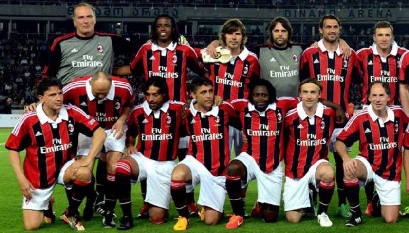 Baresi's Milan Glorie Signed Match Shirt, 2012/13 