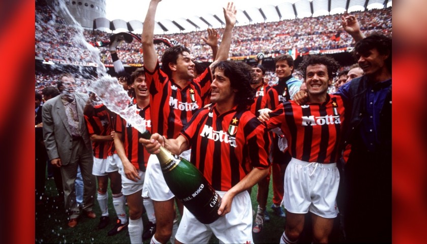 Donadoni's Milan Match Shirt, 1992/93