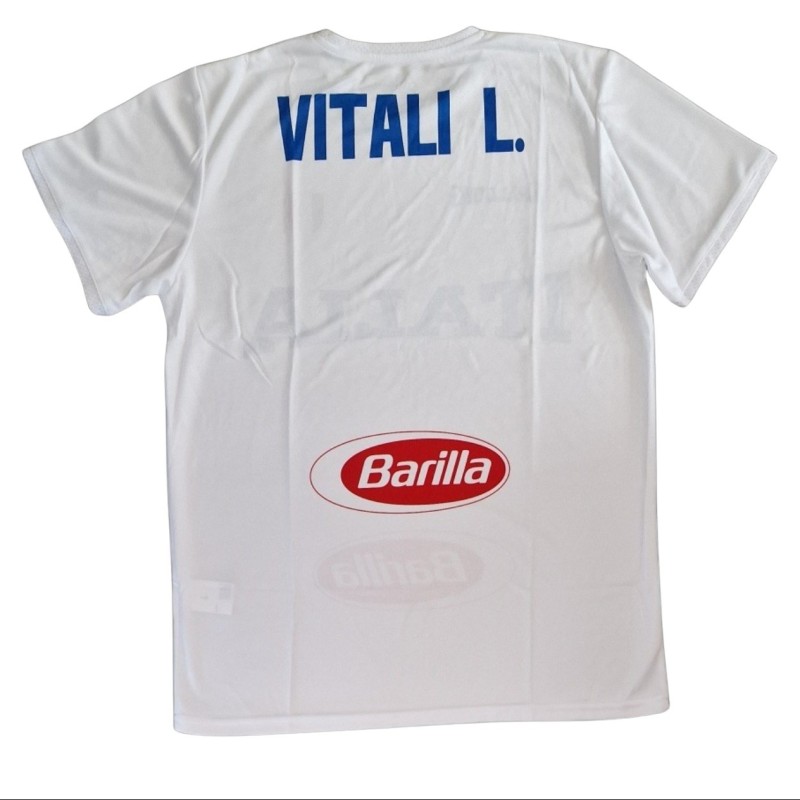 L. Vitali's Italy Pre-Match Shirt