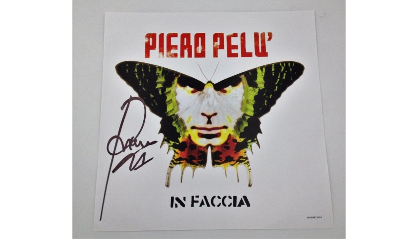"In faccia" Limited Edition LP - Signed by Piero Pelù