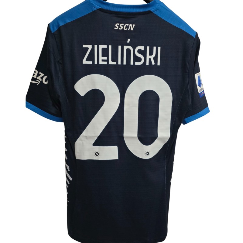 Zielinski's Napoli Match-Issued Shirt, 2021/22 - Maradona Limited Edition