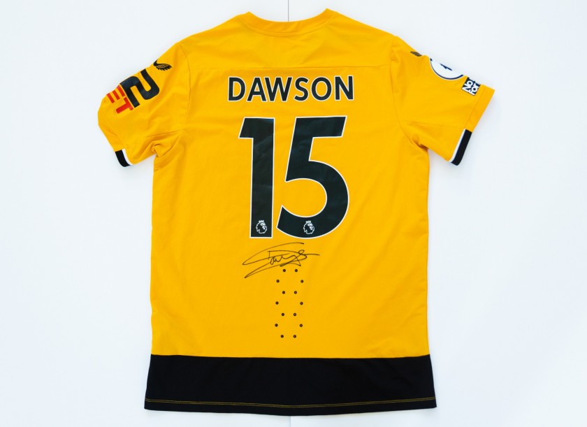 Craig Dawson's Wolves Signed Shirt