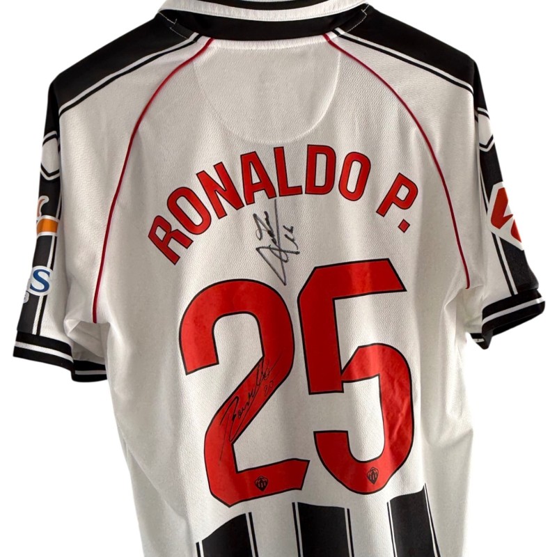 Ronaldo Pompeu's CD Castellón Match-Worn and Signed Shirt, vs UD Almería