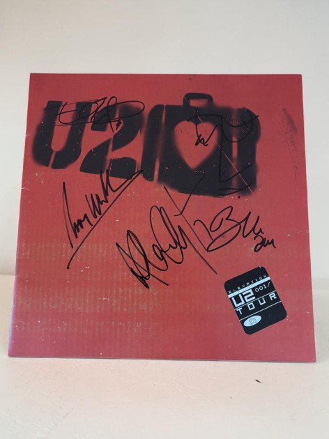 U2 Signed Vinyl LP