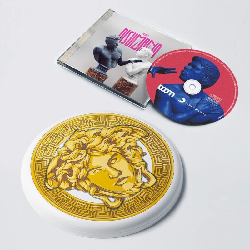"Disumano" Album by Fedez with Versace Frisbee