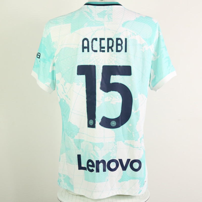 Acerbi's Match Shirt, Torino vs Inter 2023