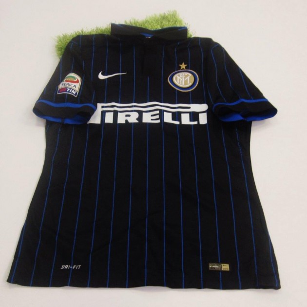Jesus' Inter match worn shirt, Serie A 2014/2015