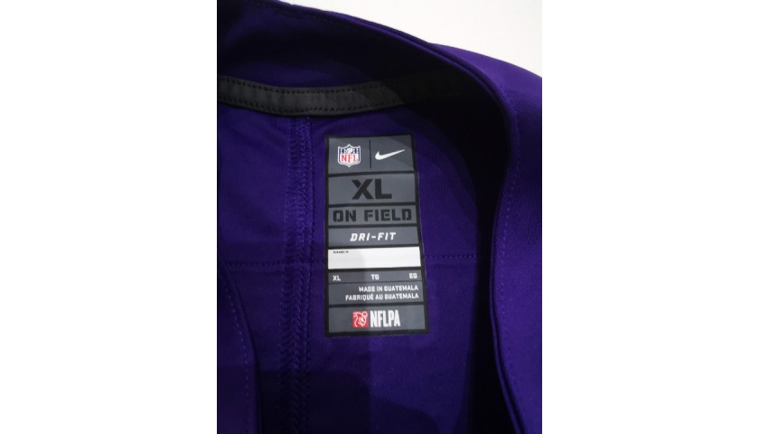 Kirk Cousins Minnesota Vikings Autographed Purple Nike Elite Jersey