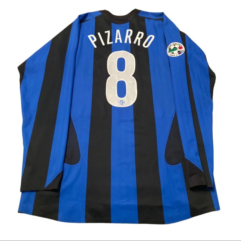 Pizarro's Match-Issued Shirt, Inter Milan vs Lazio 2006 - Special Sponsor