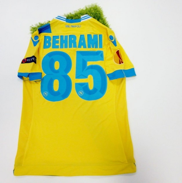 Behrami match issued shirt, Napoli, EuropaLeague 2013/2014
