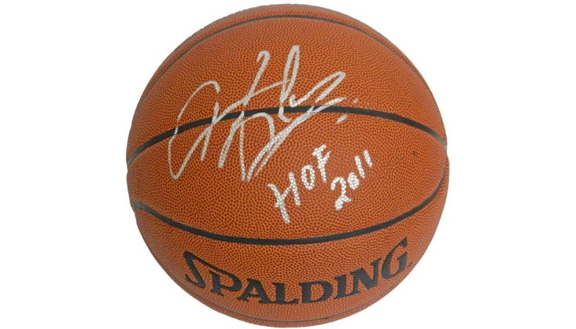 Dennis Rodman Signed Basketball with “HOF 2011” Inscription