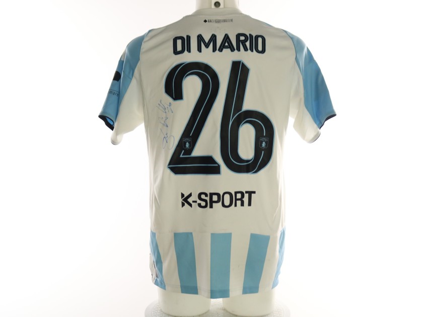 Di Mario's Signed Unwashed Shirt, Virtus Entella vs Venezia 2026