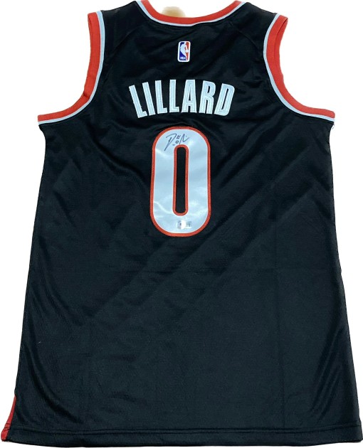 Damian Lillard's Portland Trail Blazers NBA Signed Replica Jersey