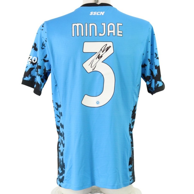 Kim Official Napoli Signed Shirt, Special Halloween 2022