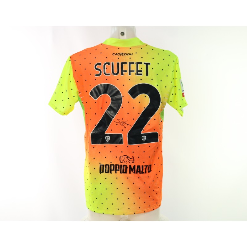 Scuffet's Signed Unwashed Shirt, Juventus vs Cagliari Coppa Italia 2024