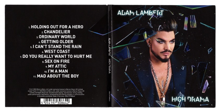 "High Drama" CD Signed by Adam Lambert