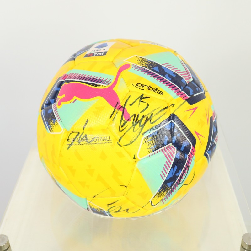 Official Serie A TIM Ball, 2023/24 - Signed by Juventus
