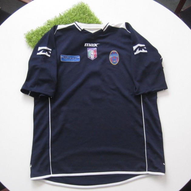 Stefano Tacconi match worn shirt, Italy Old Glories-Malta - signed