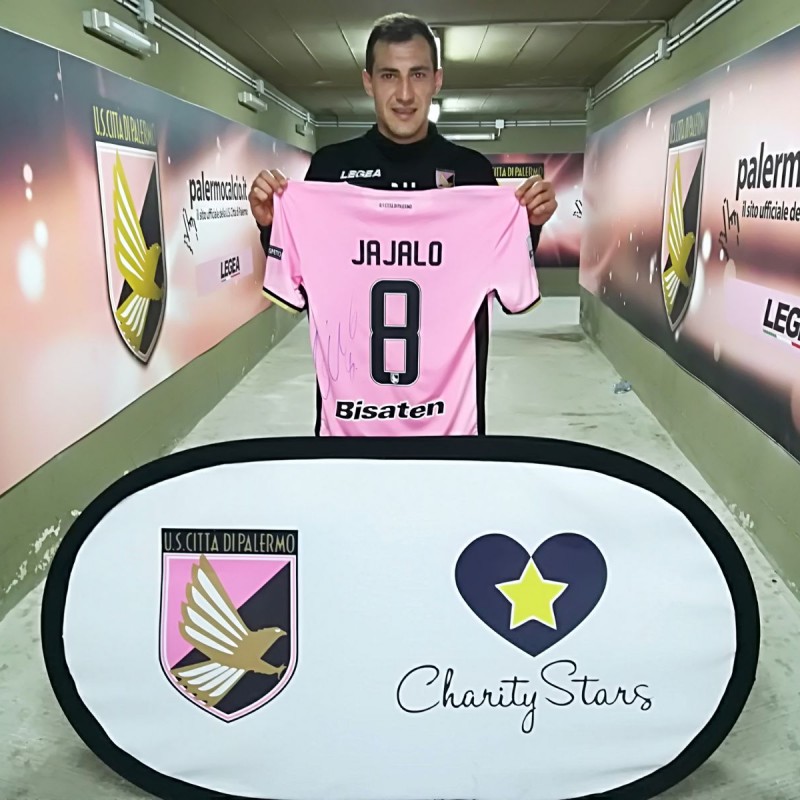 Jajalo's Signed Match-Worn 2018 Palermo-Pescara Shirt