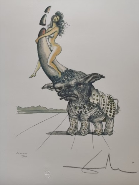 "Casanova" Lithograph Signed by Salvador Dalí