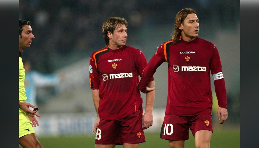 Cassano's Official Roma Signed Shirt, 2004/05