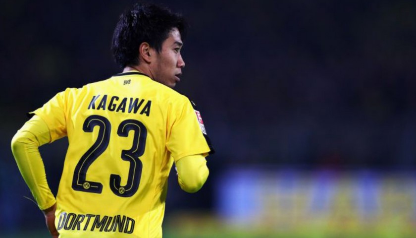 Kagawa's Official Borussia Dortmund Signed Shirt, 2016/17 