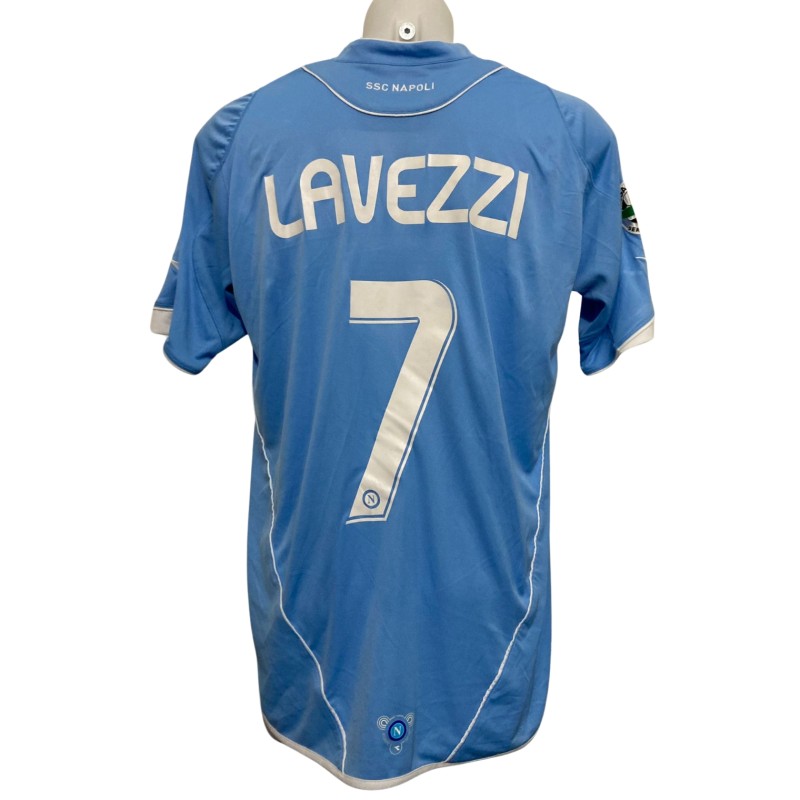 Lavezzi's Napoli Match Shirt, 2007/08