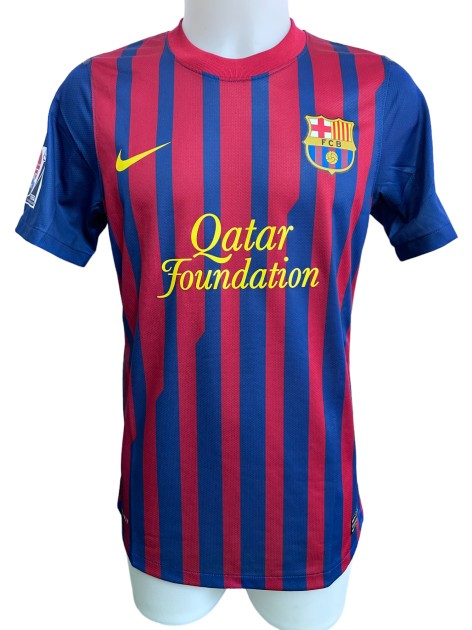 Messi's Barcelona Match Shirt, Club World Cup 2011/12 - CharityStars