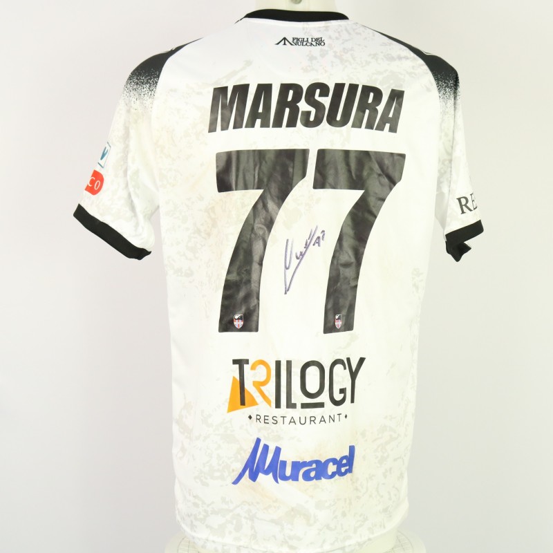 Marsura's Unwashed Signed Shirt, Avellino vs Catania 2024