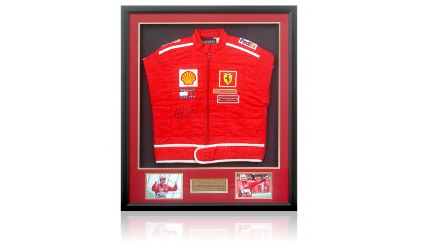 Rubens Barrichello Ferrari Race Jacket
