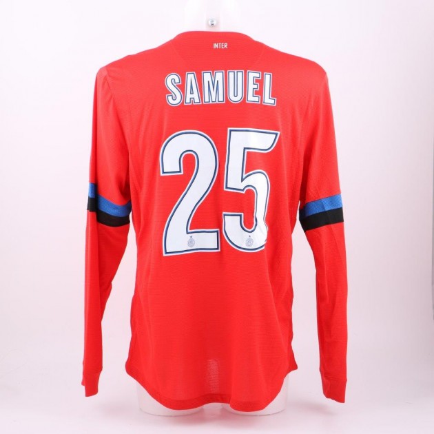 Samuel's Inter worn shirt, Serie A 2012/2013
