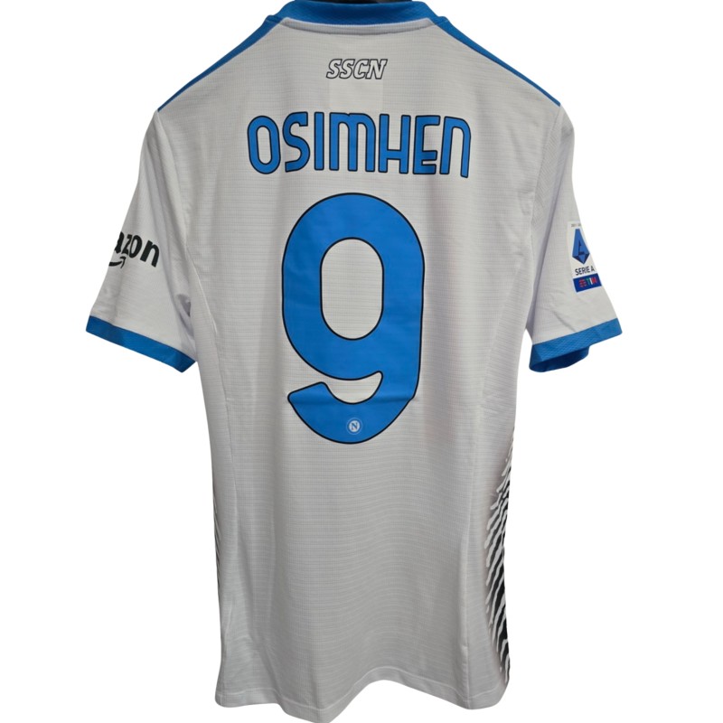 Osimhen's Napoli Match-Issued Shirt, 2021/22 - Maradona Limited Edition