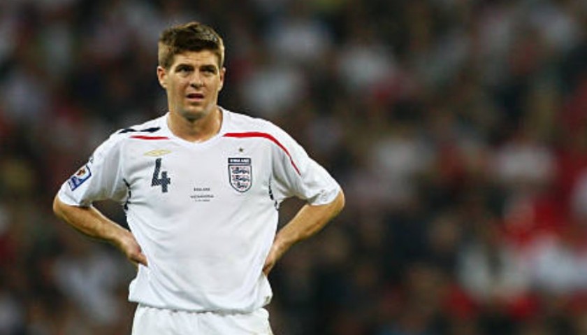 Gerrard Official England Shirt, 2008