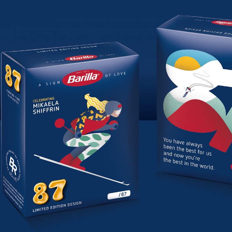 Barilla & Mikaela Shiffrin: Greatness starts with a great recipe - Pack No. 87