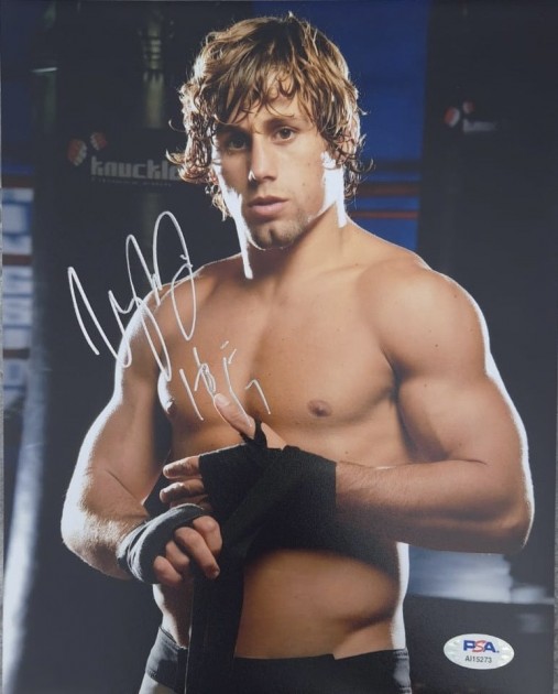 Urijah Faber Signed Picture