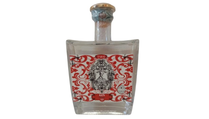 Gin Tabai bianco etichetta rossa in Edizione Limitata Chanel