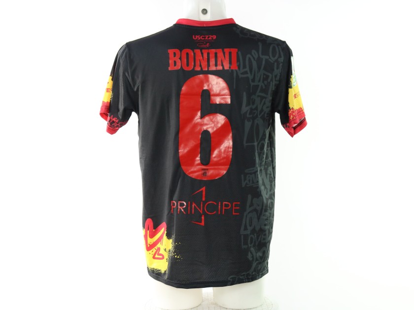 Bonini's Catanzaro vs Brescia Unwashed Shirt, 2024 - Limited Edition